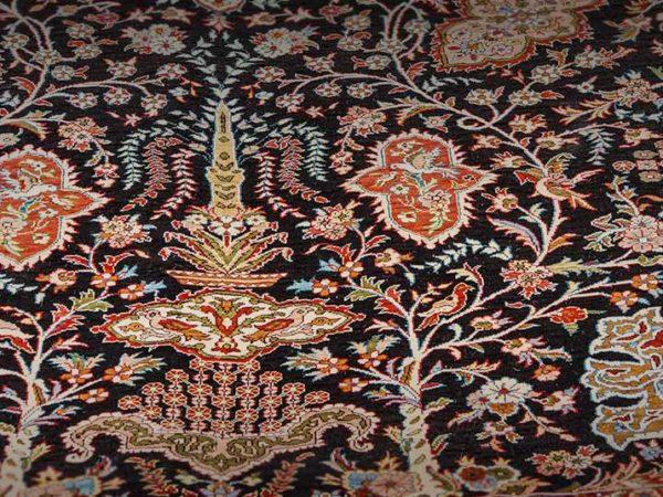Silk carpet