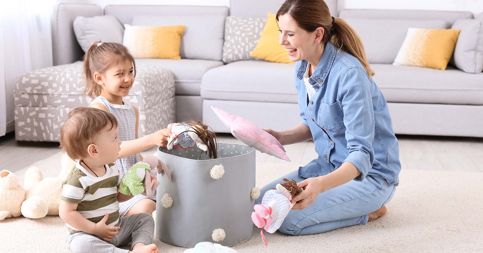 Ways to Get the Kids to Help Clean Up