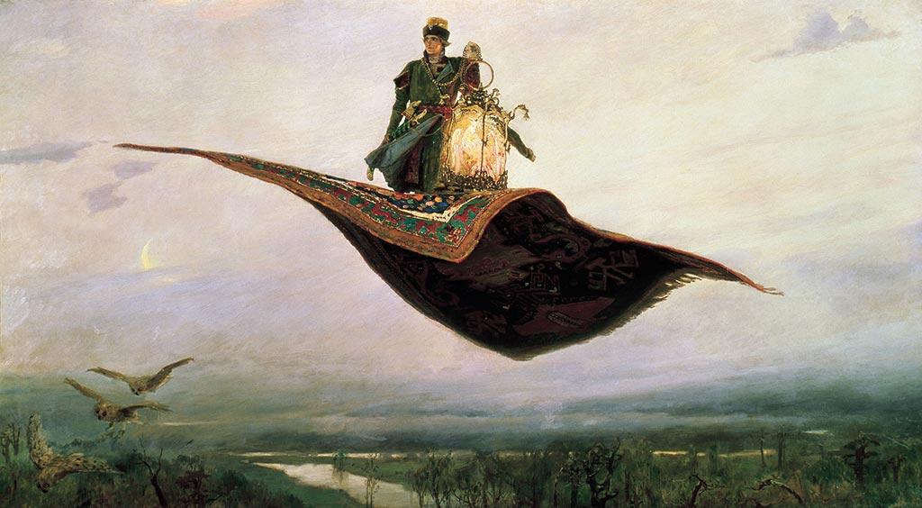 Ivan Tsarevich flying carpet