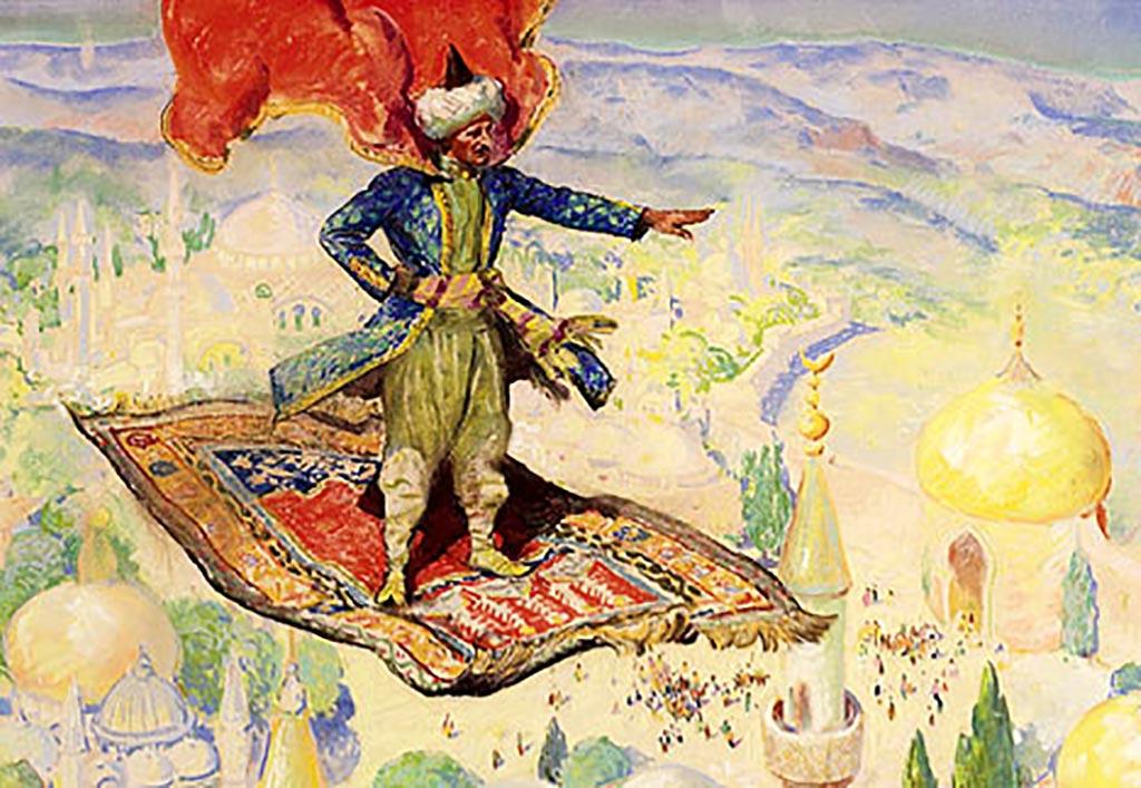 1001 nights flying carpet