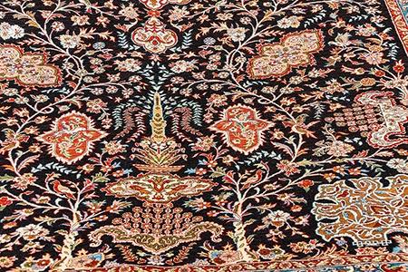 Silk carpet