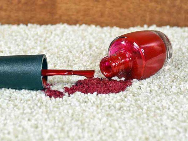 How to Get Nail Polish Off a Carpet