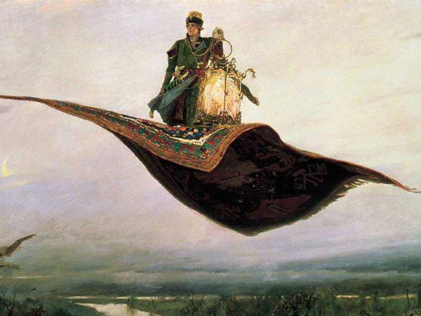 magic carpets in art viktor vasnetsov