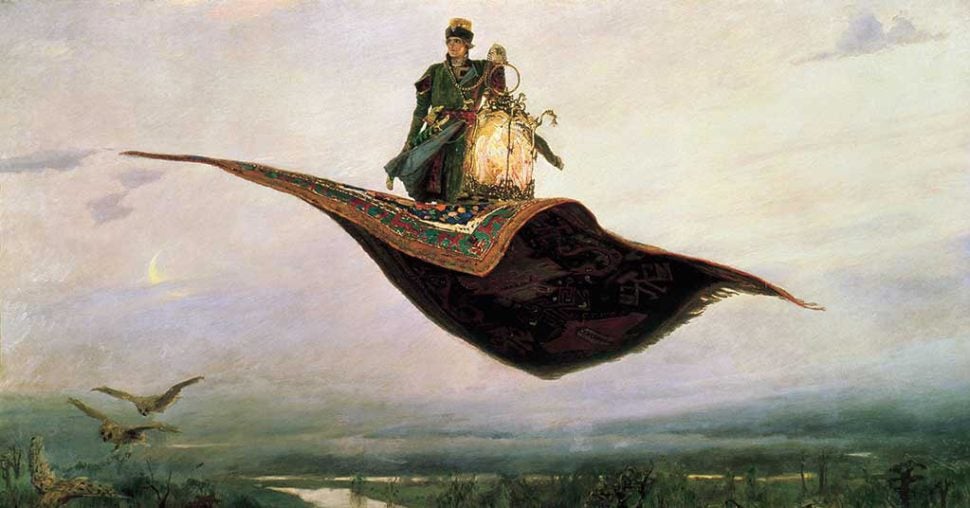 magic carpets in art viktor vasnetsov