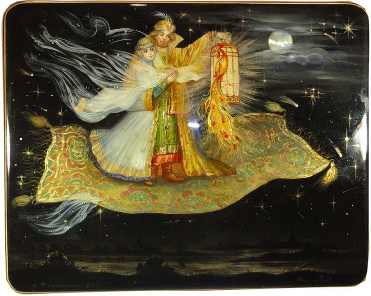russian fedoskino miniature