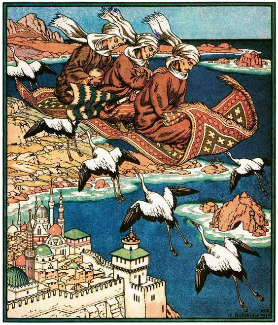 the magic carpet ivan yakovlevich bilibin