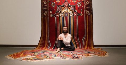 faig ahmed modern melting carpets