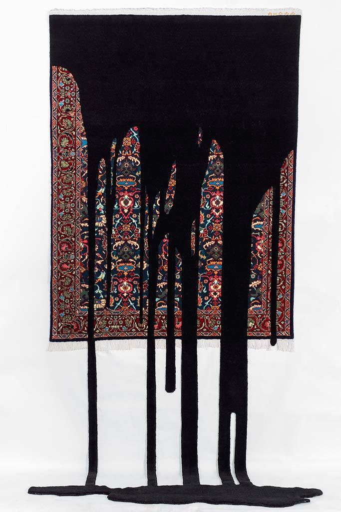 faig ahmed fuel carpet rug art