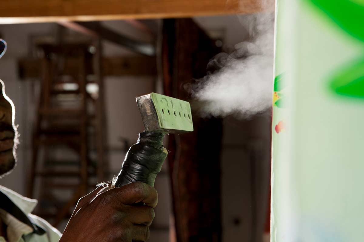 steam cleaning