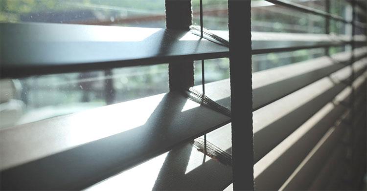 venetian blinds