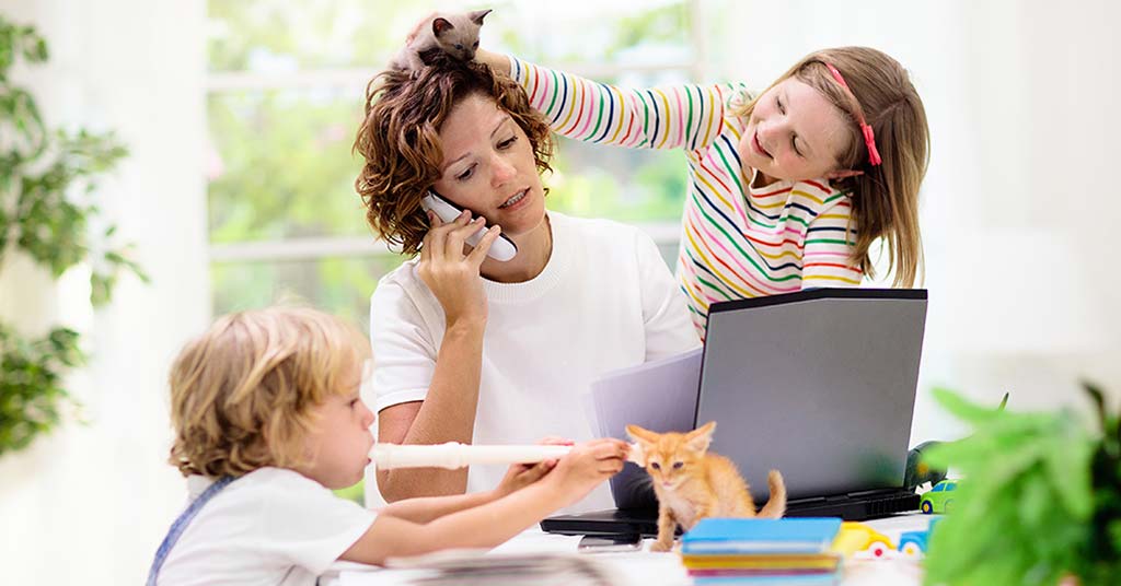 kids at home